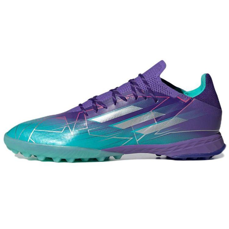

Adidas X Speedflow Round Toe Lace-Up TF (Rubber Studs) Slip-Resistant Durable Football Shoes Men Football Shoes Purple Blue GZ4729 45⅓