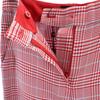 Unused Emporio Armani Check Pattern Slacks Pants 36 Reddish Women Used