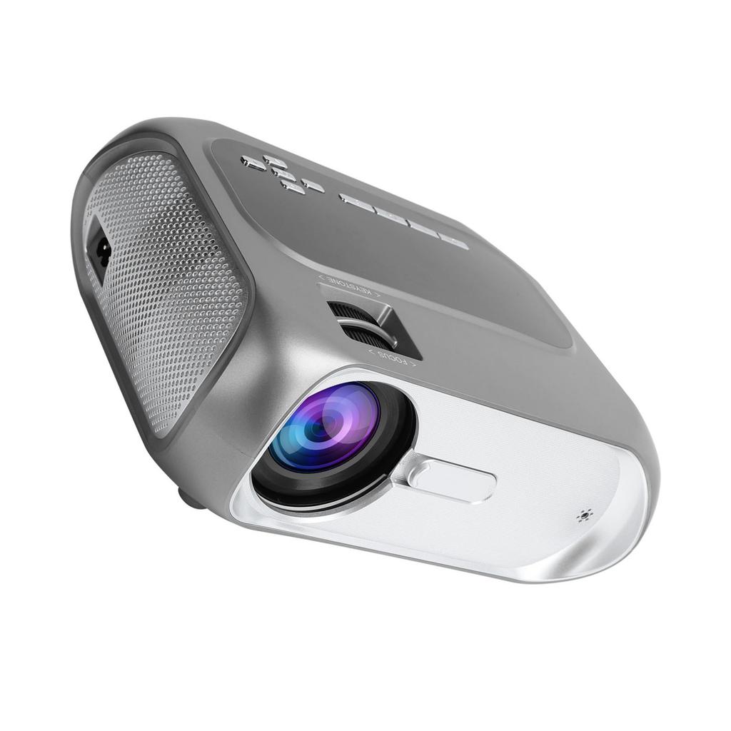 Projector Smart Version Portable Home Projection Equipment 1280x720P Resolution 100‑240VEU Plug