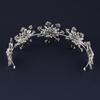 Rhinestones Snowflake Wedding Bride Hairband Crowns Headwear Styling Accessory For Bride Outdoor Indoor Ceremonies Event