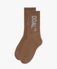 GOALSTUDIO Essential Goal Crew Socks-Brown