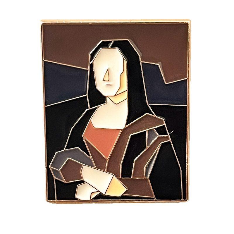 

Креативная брошь из сплава Креативные аксессуары Значок One Size коричневый