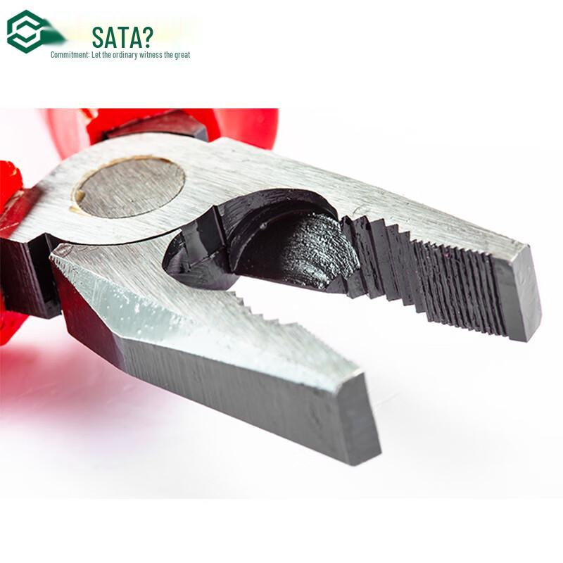 SATA 8-inch VDE Insulated Combination Pliers