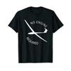 Unisexs Unisex Aviation Humorous No Engine No Problem Glider T Shirt Tee Summer Streetwear Casual Trendy Oversized Loose