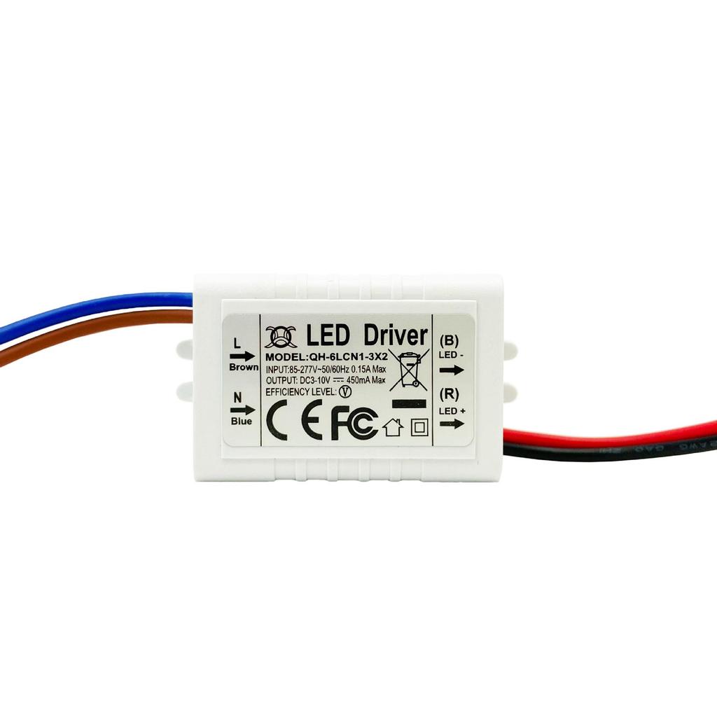 CE Certified Flicker-Free Isolated Wide Voltage LED Driver, 2-6W, 1-3 Series, External Power Supply, 420mA