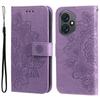 For Honor 400 5G (Global) Case Floral Pattern PU Leather Wallet Stand Phone Cover