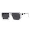Timeless Retro Stylish High End Designer Style Travel Friendly Oversized Square Shaped Female Male For Both Women Sun Glasses