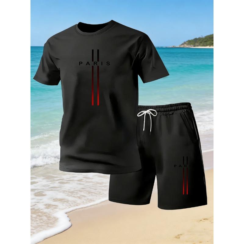 2026 Men's Short Sleeve Cotton T-Shirt round Neck Printed Summer Fashion Streetwear Hip Hop Loose Fit Casual Shirt