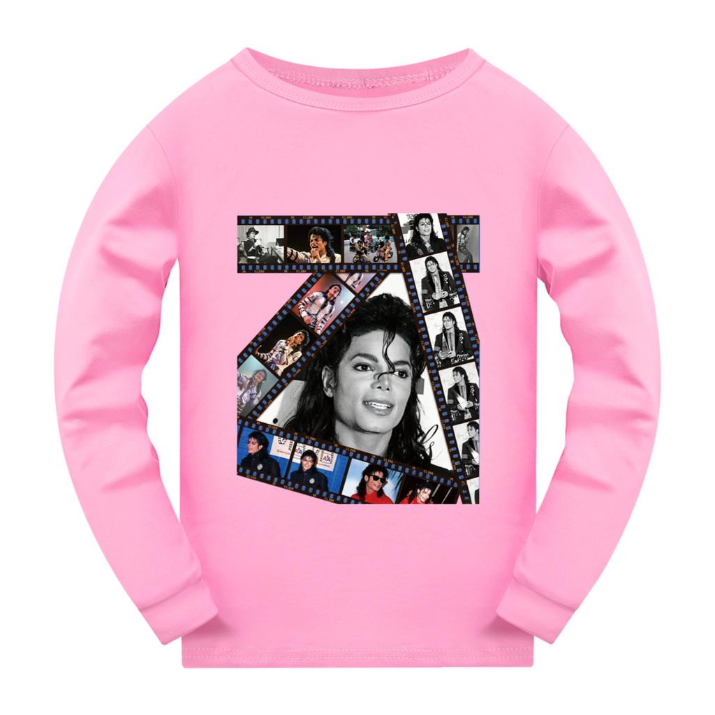 5716 Kinder T-shirt met lange mouwen van Jackson voor jongens en meisjes