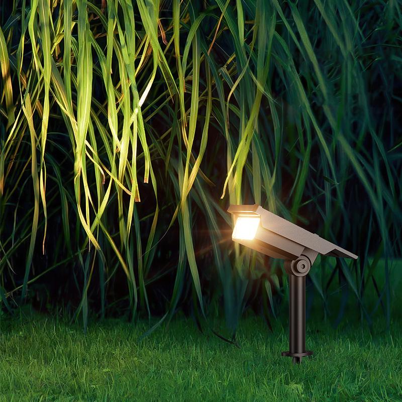 Golden Whistle Solar COB Waterproof Garden, Lawn, and Courtyard Light