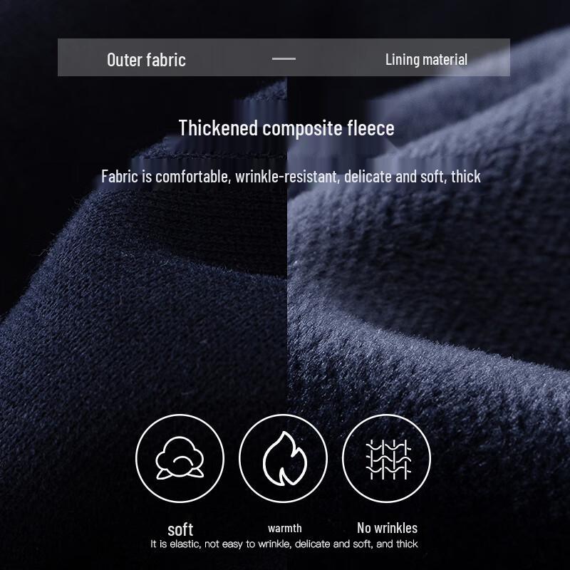 U.S. POLO ASSN. Men's Fleece-Lined Warm Sweatpants