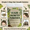 Ayurvedic Hair Growth Powder with Bhringraj, Amla and Neem to Control Hair Loss for Men and Women for All Hair Types 120g