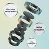 Wireless Earphone Multifunctional Noise Reduction Digital Display Bluetooth-compatible5.1 Ear Hook HiFi Single Earbud for Calling