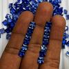 12.00 Ct Square Cut Natural Blue Sapphire Certified Loose Gemstone 5x5 mm Lot