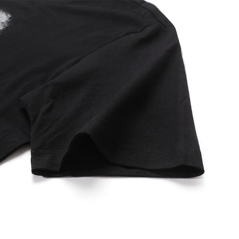 Armani Exchange SS25 Logo Printed Crew Neck T-Shirt Men tops Black XM001247-AF10356-UC001