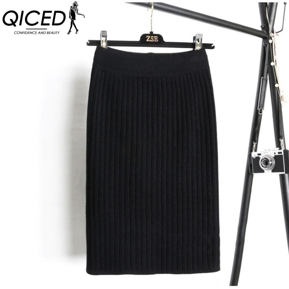 

QICED Женская Модная Повседневная Летняя Весенняя Юбка 65cm