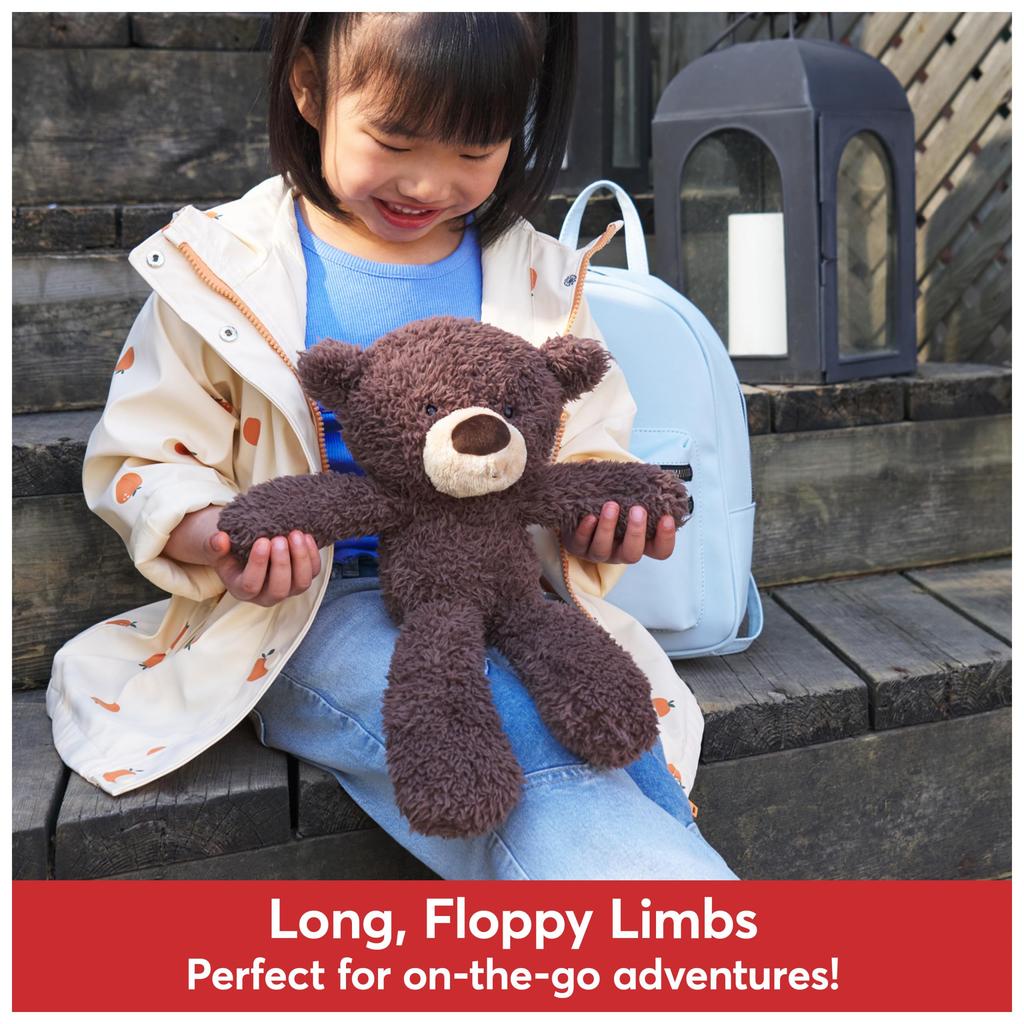GUND Fuzzy Friends Gray Bear 6049972