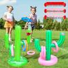 PVC Inflatable Cactus Ring Toss Pool Toy