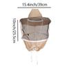 2pcs For Beekeeping Hat With Mesh Breathable For Beekeeping Supplies Protective Accessories Garden Supplies
