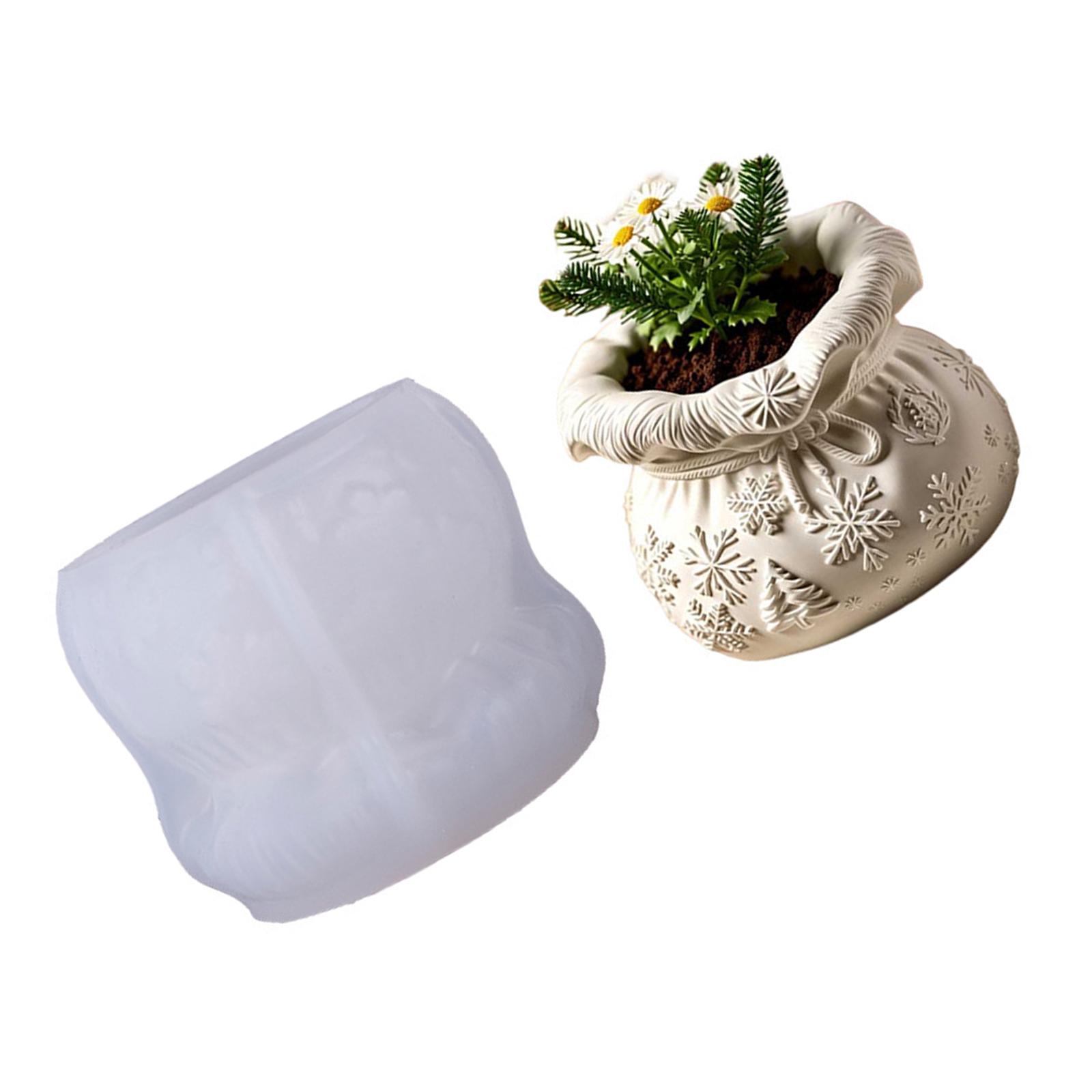

Silicone Lucky Bag Shaped Pen Holder Mold For Resin Casting Detailed Planter Handmade Pen Holder Creative Gift 1