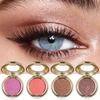 Single Color Flowing Golden Three Dimensional Pearlescent Eyeshadow Fine Sparkling Pumpkin Color, Matte Sparkling Powder, Earth Tone Eyeshadow Palette