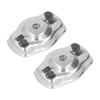 2PCS Trimmer Recoil Starter Pawl Pull Plate Dial Steel Replacement Lawn Trimmer Parts for 128R 135R