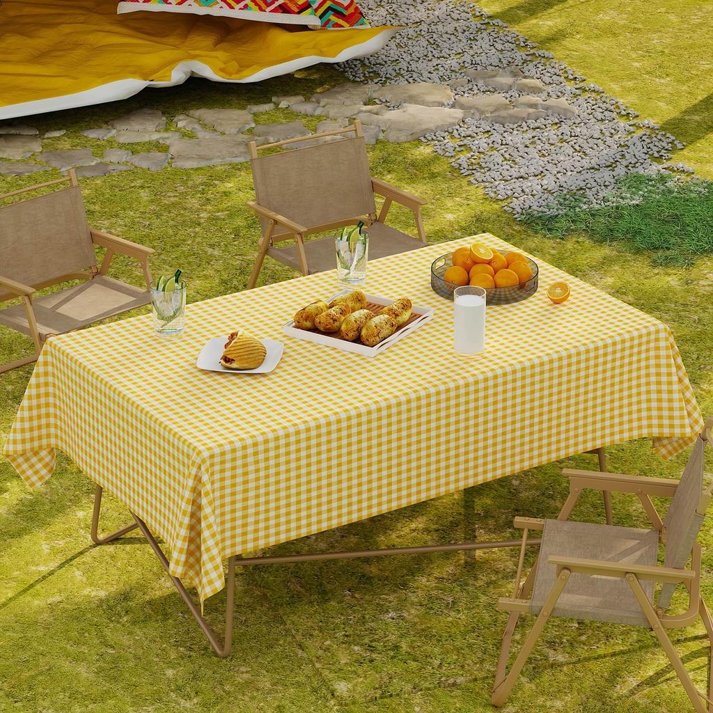 Outdoor Pastoral Style Camping Picknick Tischdecke Leichter Luxus High-End Wasserdicht Ölfest Sonnenschutz Grillen Frühlingsausflug Einweg-Tischdecke