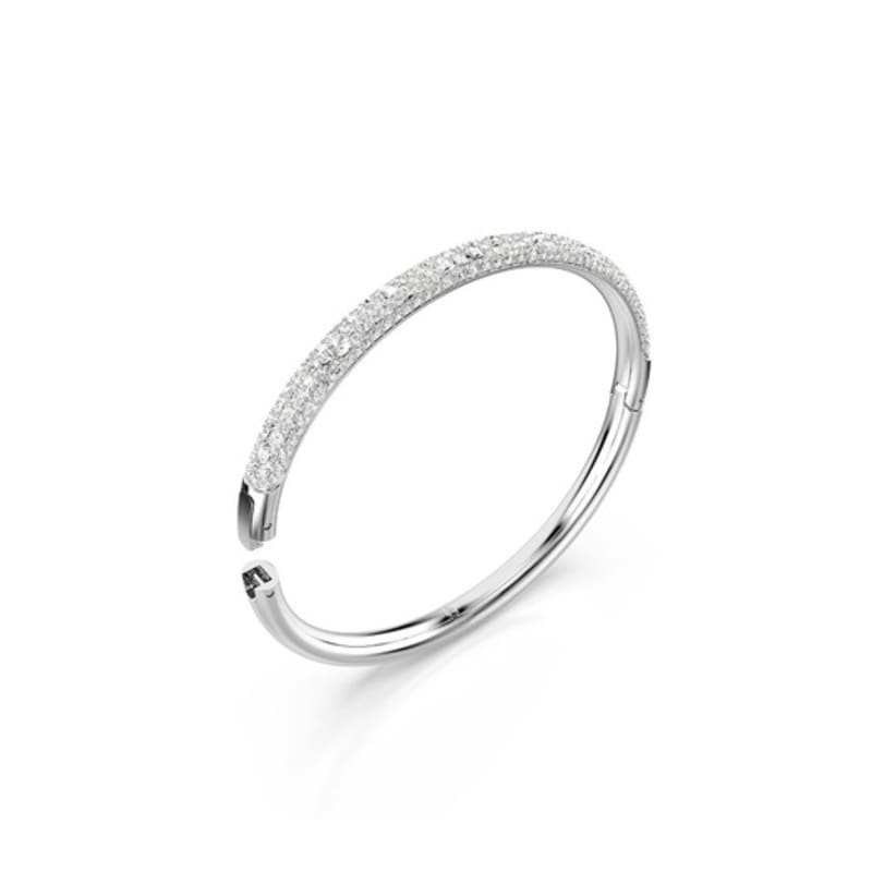 SWAROVSKI Sublima Rhodium Bangle Bracelet M 5684241
