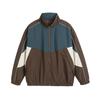Retro Tri-Color Stand-Up Collar Casual Jacket - Men's Trendy Versatile Student Top for Spring and Autumn
