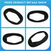 A64P-Car Exterior Rearview Mirror Base Rubber Seal Gasket Pad For BMW MINI Cooper S R60 R61