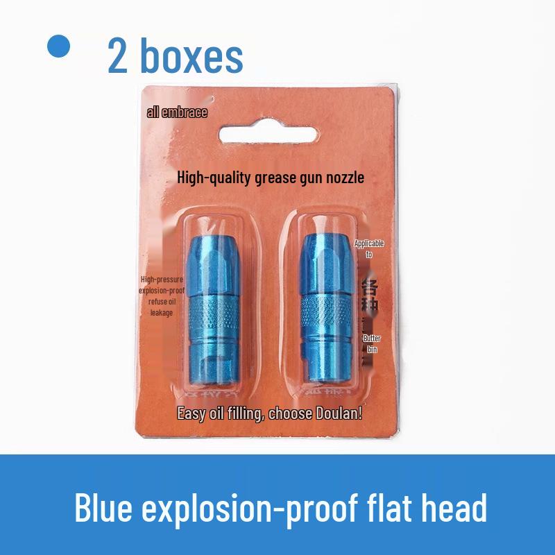 Univerzální tryska pro vysokotlakou mazací pistoli pro bagry