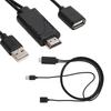 High Speed USB To HDMI Adapter Plug And Play HDMI Cables Projector Display Adapter  Projector