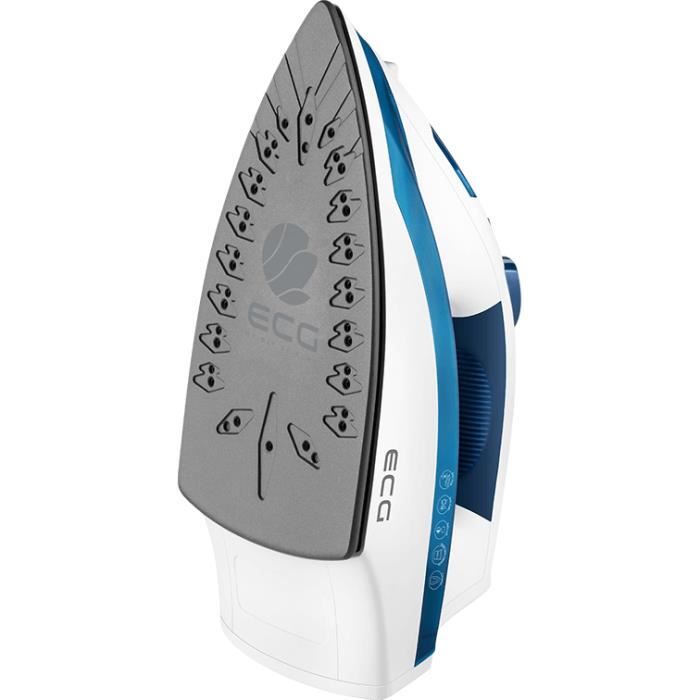 Fer à repasser vapeur - ECG - NZ 322 - 2200W - Noir - Sécurité arrêt automatique