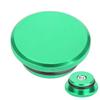 Aluminium Alloy Car Fuel Tank Cover Cap Fit For Dodge Ram 1500 2500 3500 2013 2017 (Green)