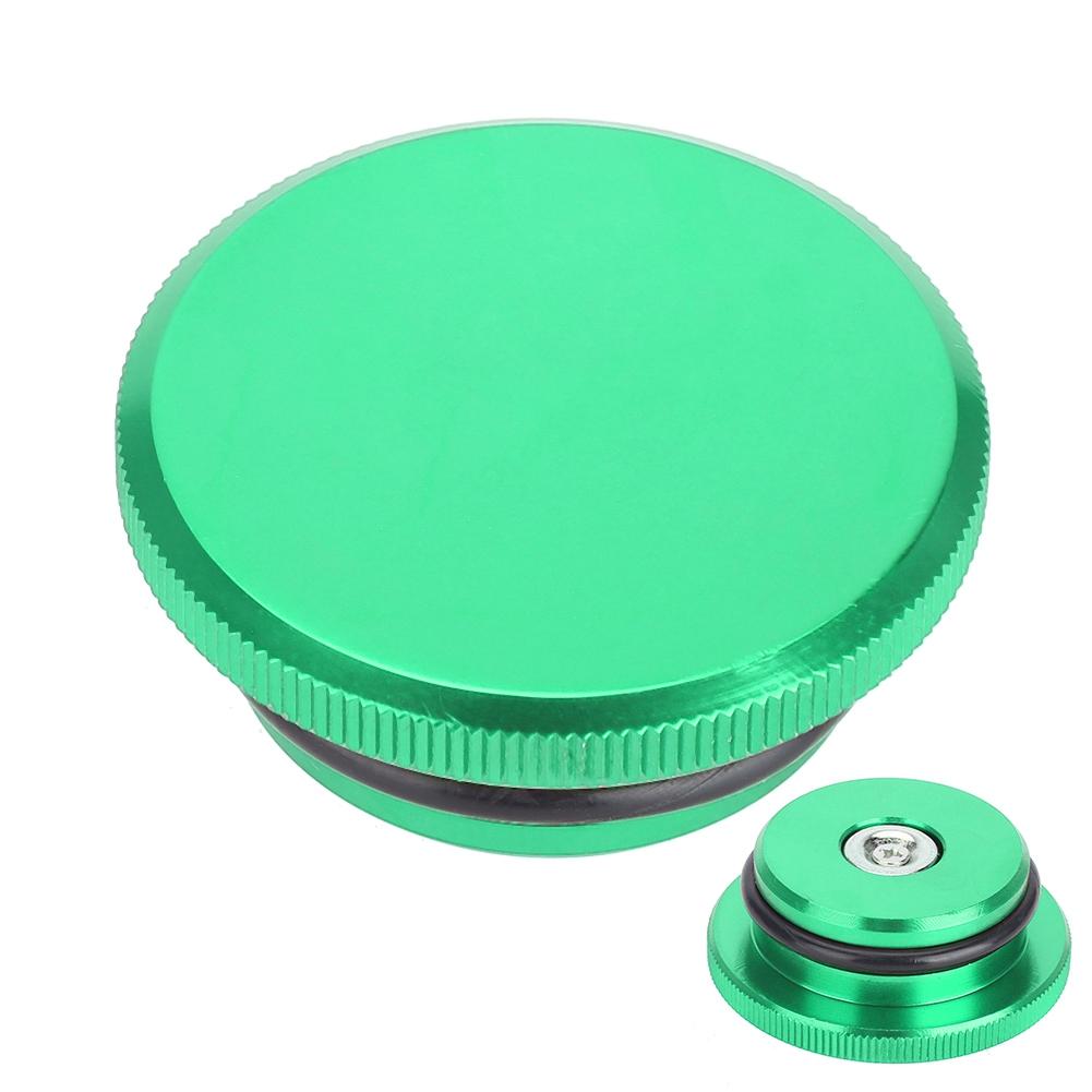 Aluminium Alloy Car Fuel Tank Cover Cap Fit For Dodge Ram 1500 2500 3500 2013 2017 (Green)