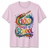 Happy 100 Days Of School Teachers Students Unisex Tshirt Unisexs Unisexs Tee