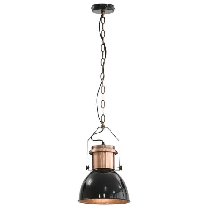 VidaXL 2x Plafonniers Lampes Suspendues Lumière Eclairage de Salon Salle de Séjour Salle à Manger Hall d'Entrée Maison 50868