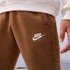 Nike Knitted Sports Pants Club Casual Soft Comfortable Warm Kids Bottoms Light-British-Brown HQ4884281