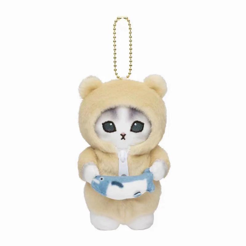 Unique Whimsical Shark Cat Plush Toy Keychain Featuring Luxurious Soft Material Perfect For Young Girls