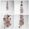 Festives Metal Windchime Bells Hanging Ornament for Christmas Trees, Creates Warm Holiday Ambiances