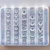 Handmade Fruit Nails Art Silicone Mold Kit For Unique Nails Decoration Crafting Projects Nail Art Template