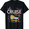 Funny Cruise Girls Trip 2025 Women Cruising Boat Lovers T Shirt