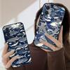 Cartoon Blue Shark For Moto Edge 40 50 Neo 5G E 14 15 G04 G05 4G G24 G34 G35 G54 POWER G55 G75 G84 85 silicone soft phone case