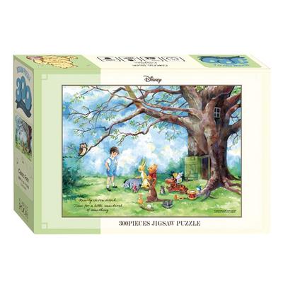 Winnie the Pooh Forest Friends Jigsaw Puzzle, 300 Pieces, Mixed Colors Jigsaw Puzzle, Childrens Games, Educational Toys