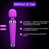 Dildo Vibrator AV Magic Wand G-Spot Massager Sex Toy For Women Couples Clitoris Stimulate Clitoris Adults Product USB Charge