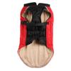 Hunde Winterjacke Verdickend Warm Hunde Kaltwettermäntel für Herbst Winter Rot Schwarz