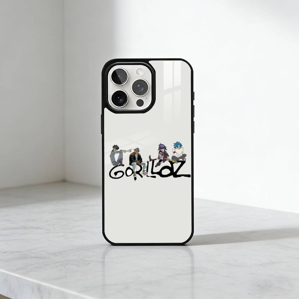 

Comic Rock Band G-gorillaz Phone Case For iPhone17,16,15,14,13 Plus,Pro Max Magnetic For Magsafe Wireless Charging iPhone16