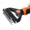 Cepillo profesional para quitar el pelo de mascotas, eliminador de pelo para perros, cortador de nudos de piel para cachorros y gatos, cepillos para el cuidado de perros, suministros para derramar