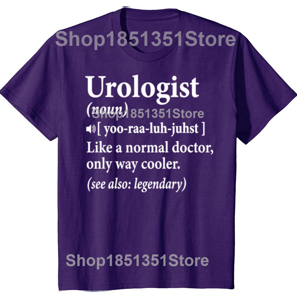 

Funny Urologist Urology Noun Graphic Tshirts Men Womens Fashion Casual Tshirt 100 Cotton Loose Oversized Science T Shirt 4XL