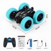 2.4G Remote Control Stunt Car: Four-Wheel Drive, Flipping Swing Arm, LED Lights - Toy for Kids
